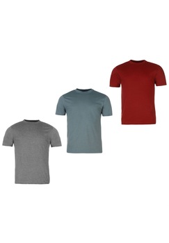 Set tricouri de bumbac, Donnay, 3 piese, Multicolor, Multicolor, 3XL Set tricouri de bumbac, Donnay, 3 piese, Multicolor, Multicolor, 3XL