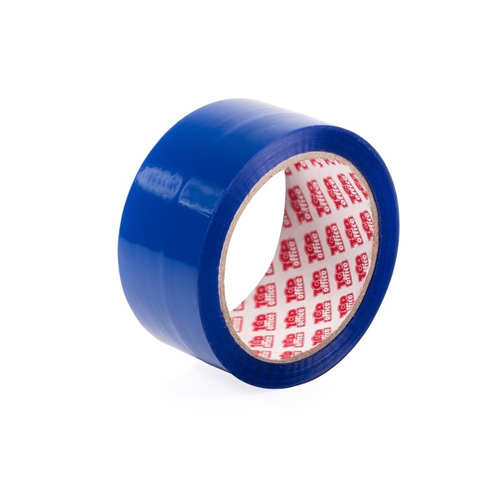 Banda adeziva Top Office, 48 mm, 66 m, Albastru