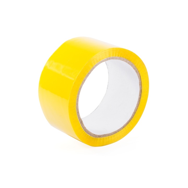 Banda adeziva Top Office, 48 mm, 66 m, Galben