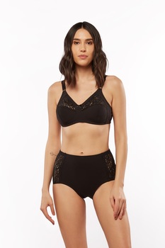 Chilot clasic de dama, BF16, Negru, 3XL Chilot clasic de dama, BF16, Negru, 3XL