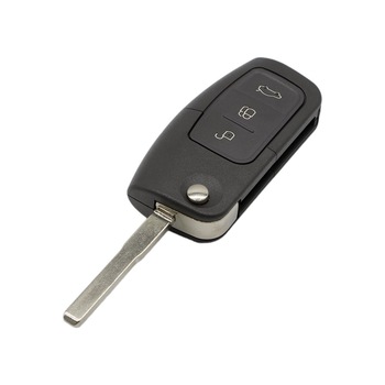 Cheie Auto Completa Techstar® Ford, Focus, Fiesta, Mondeo, 4D63, 433Mhz, 3 Butoane, Inchidere Geamuri Cheie Auto Completa Techstar® Ford, Focus, Fiesta, Mondeo, 4D63, 433Mhz, 3 Butoane, Inchidere Geamuri