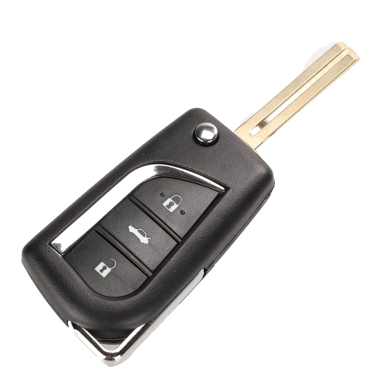 Teljes Techstar® autókulcs Toyota-hoz kompatibilis, 433 MHz, 4D67, 3 gomb
