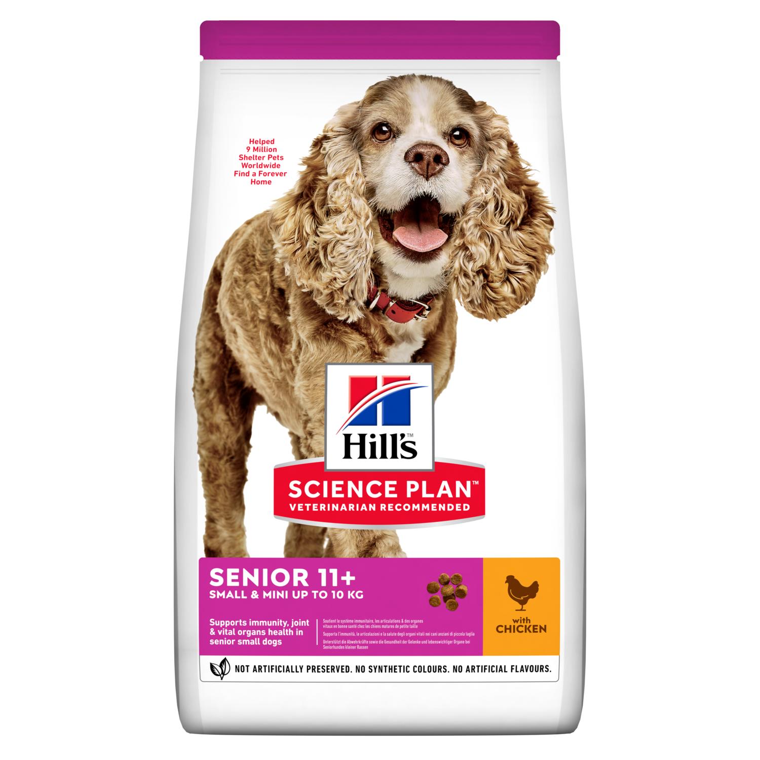 Hill's Science Plan Canine Senior Small and Mini Chicken 1.5 kg