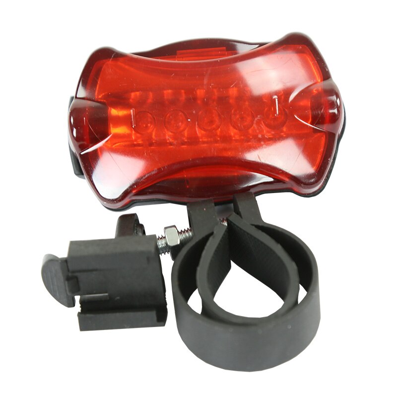 Stop spate bicicleta, 5 LED-uri, clema fixare, rosu Forever