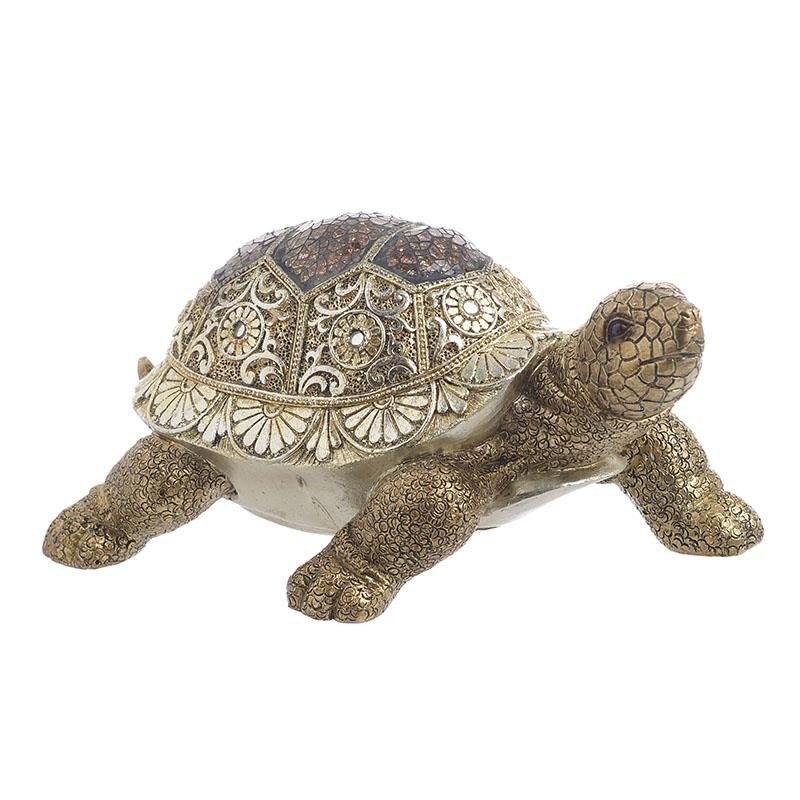 Figurina broasca testoasa, multicolor, 24 x 14 x 12