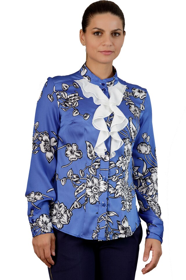 Camasa, Giorgal, Alb/Albastru