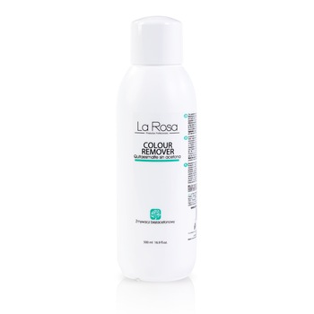 Dizolvant fara acetona, La Rosa, COLOUR REMOVER 500 ml Dizolvant fara acetona, La Rosa, COLOUR REMOVER 500 ml