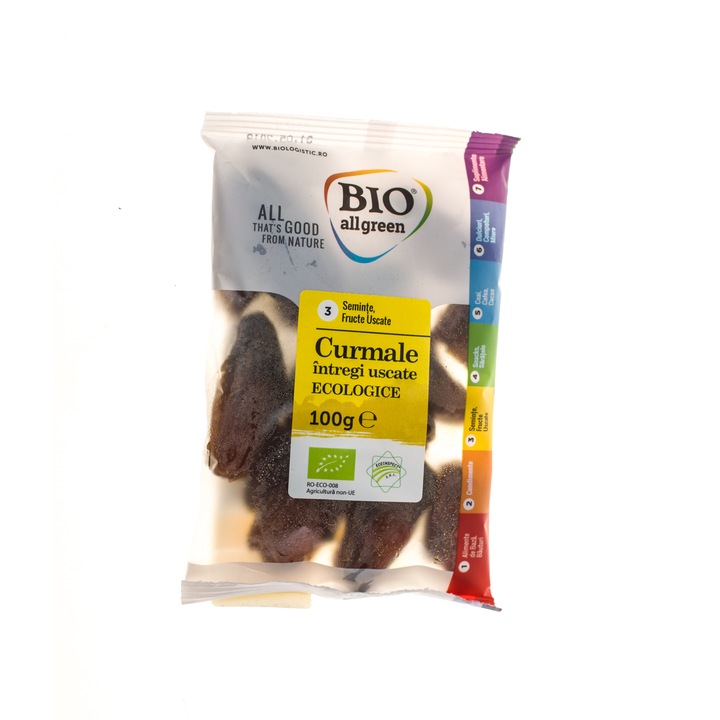 Curmale Eco, uscate intregi 100 g