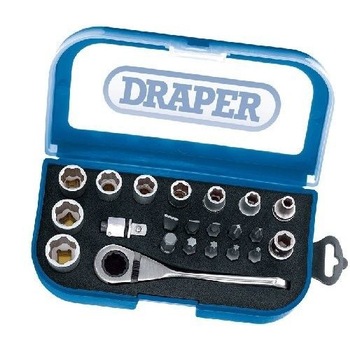 Trusa clichet, tubulare,bituri, 22 piese-DRAPER Trusa clichet, tubulare,bituri, 22 piese-DRAPER