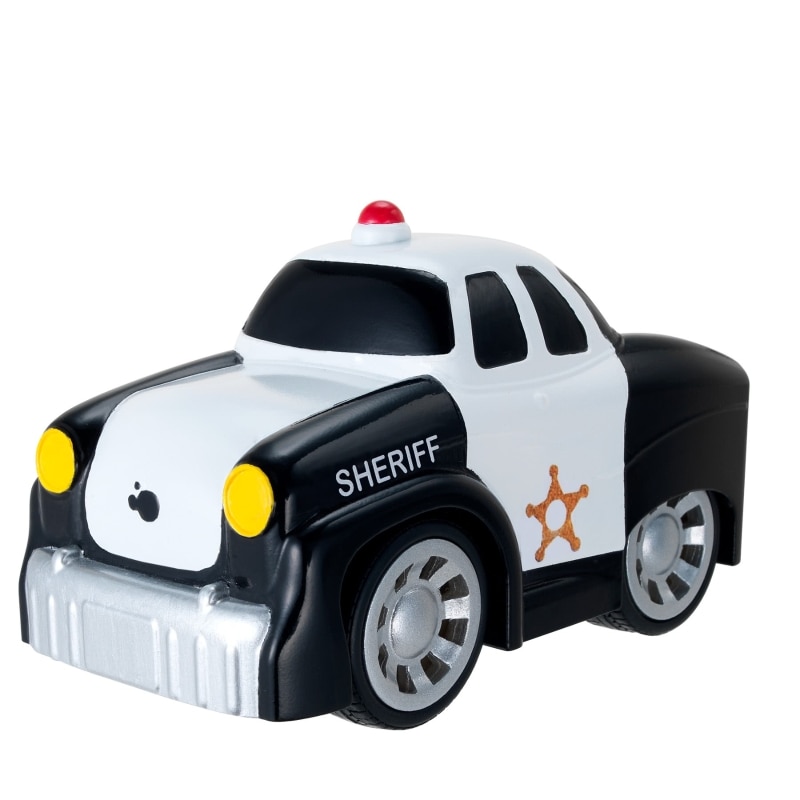 Masina de jucarie , Imaginarium , Comic-Cars! Police Car , cu model de benzi desenate , Negru , 4 - 9 ani