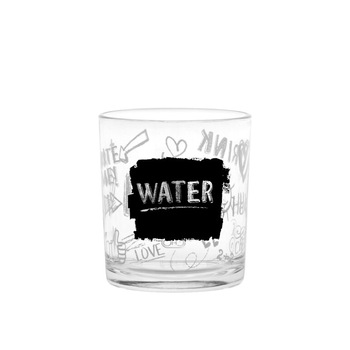 Set 3 pahare Blackboard, 225 ml Set 3 pahare Blackboard, 225 ml