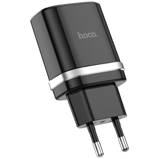 Incarcator priza Hoco C12Q Smart USB, 2.4A, Negru