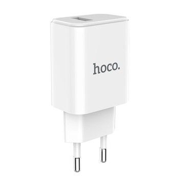 Incarcator priza Hoco C61A Victoria, 1xUSB, 2.1A, Alb Incarcator priza Hoco C61A Victoria, 1xUSB, 2.1A, Alb