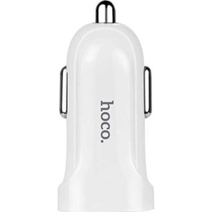 Prémium minőségű HOCO autós töltő Z2 1xUSB 1,5A fehér