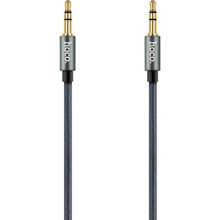 Cablu audio braided Hoco, jack 3.5mm, UPA11, Gri - eMAG.ro