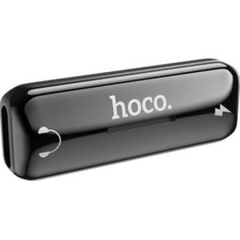 Convertor Audio Lightning Hoco LS27 Dual Port 2A, Gri Convertor Audio Lightning Hoco LS27 Dual Port 2A, Gri