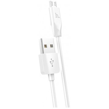 Cablu de date Hoco MicroUSB, silicon, X1 Rapid, 2m, 2.1A, Alb Cablu de date Hoco MicroUSB, silicon, X1 Rapid, 2m, 2.1A, Alb