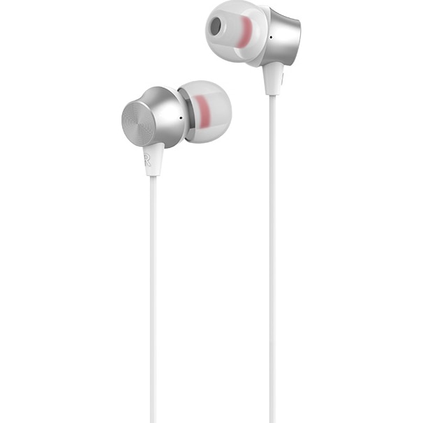 Casti audio Hoco M51, microfon, Jack 3.5mm, Alb
