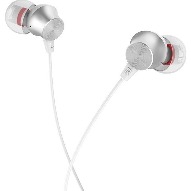 Casti audio Hoco M51, microfon, Jack 3.5mm, Alb