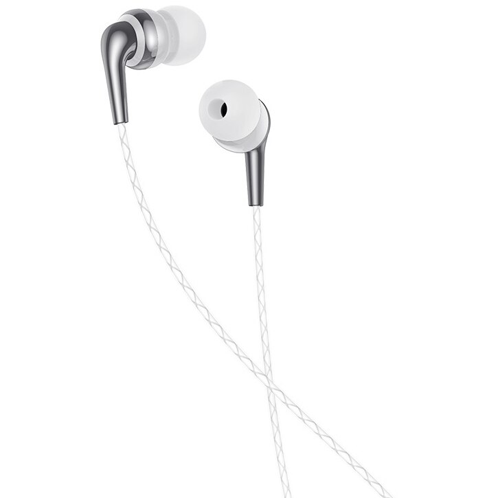 Casti audio Hoco M71 Inspiring Microfon Jack 3.5mm, 1.2m, Alb