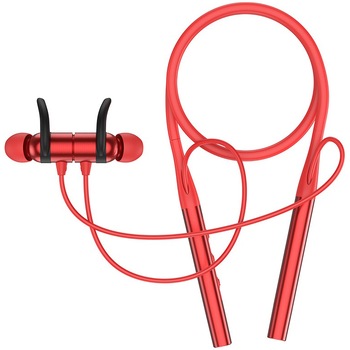 Casti bluetooth Hoco S18 Glamor Sports, Rosu Casti bluetooth Hoco S18 Glamor Sports, Rosu