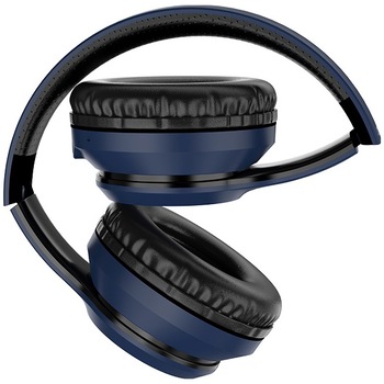 Casti bluetooth Hoco W28 Journey, Albastru Casti bluetooth Hoco W28 Journey, Albastru