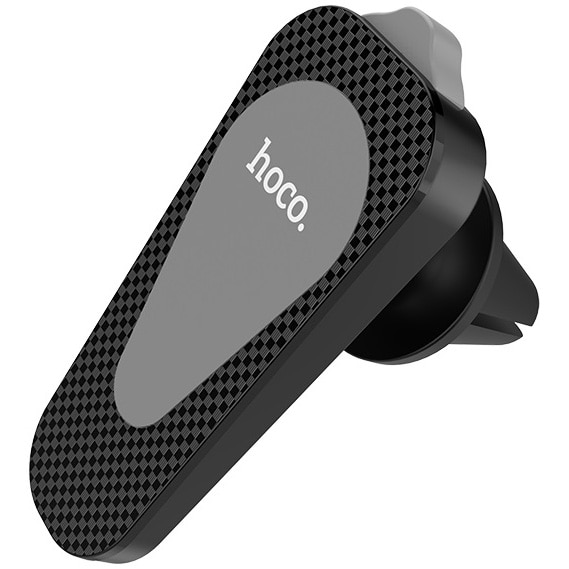 Suport auto magnetic grila Hoco CA37, Negru/Gri