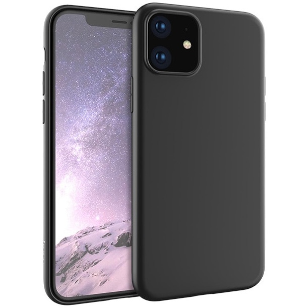 Husa de protectie Hoco Silicon Fascination pentru iPhone 11, Negru
