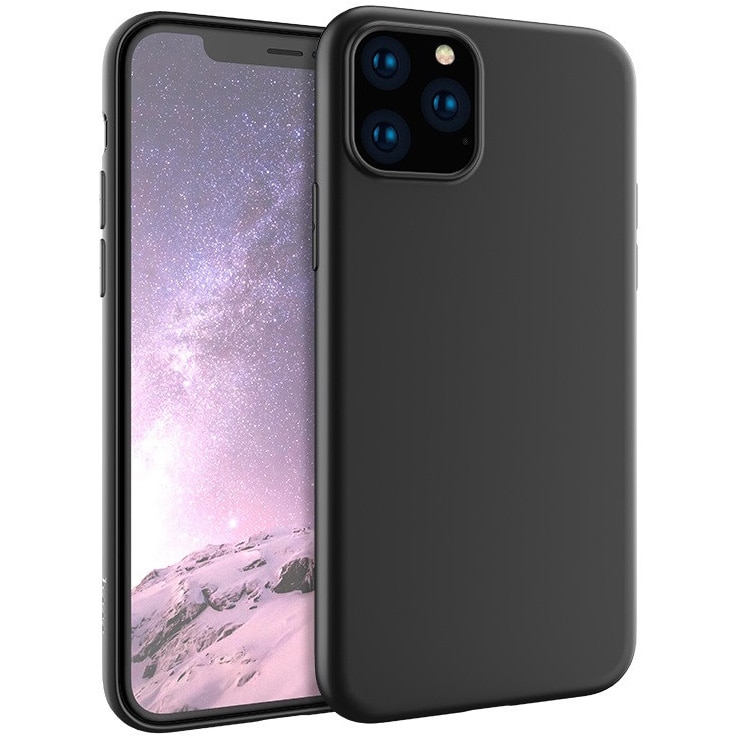 Husa de protectie Hoco Silicon Fascination pentru iPhone 11 Pro Max, Negru