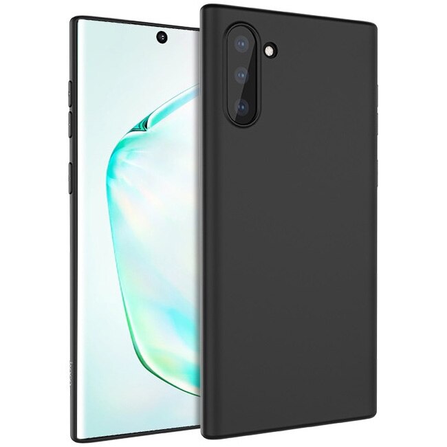 Husa de protectie Hoco Silicon Fascination pentru Samsung Galaxy Note 10, Negru