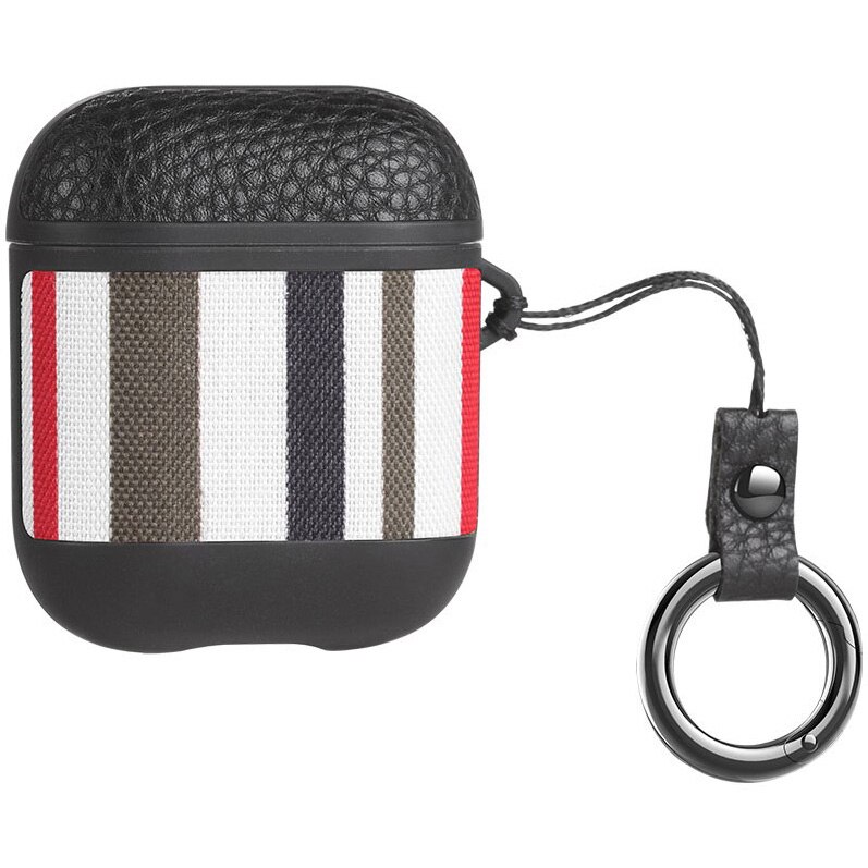 Husa de protectie Hoco WB17 pentru Airpods 1/2, Negru/Rosu