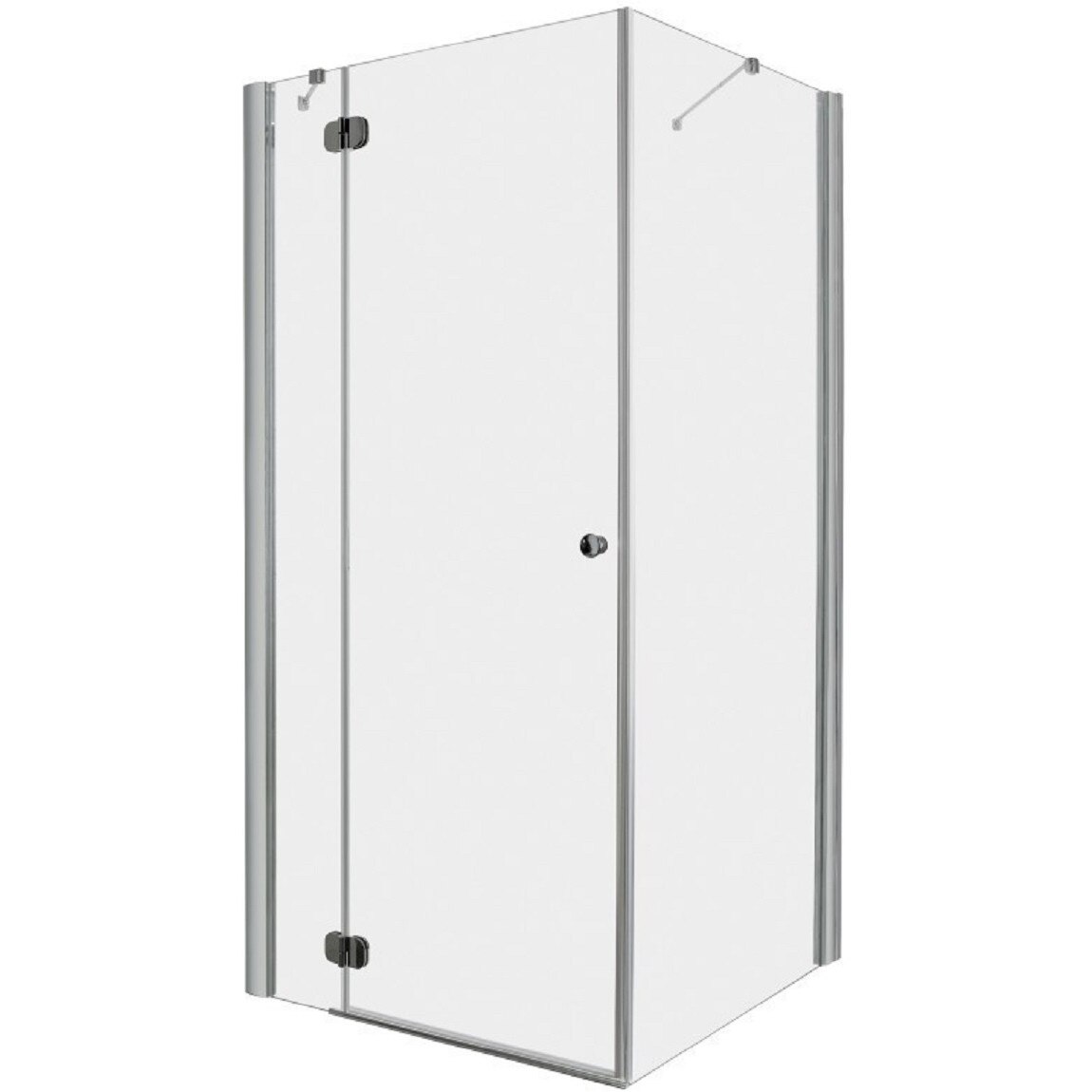 Cabina de dus 90x90, Torrenta KDJ stanga, Set cu cadita si sifon, Radaway