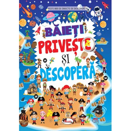Baieti. Priveste si descopera