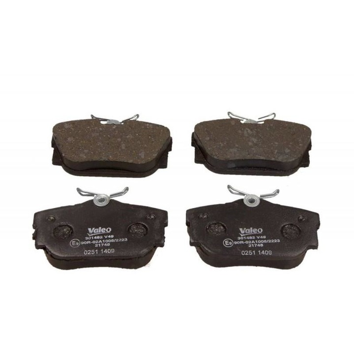 Fékbetét készlet, tárcsafék Volkswagen Transporter T4 1990-2003 301482