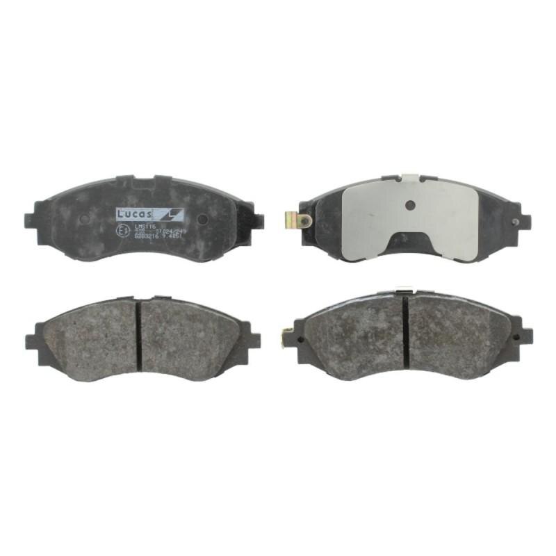Set placute frana, frana disc Chevrolet Zafira 2001-> F75 GDB3216