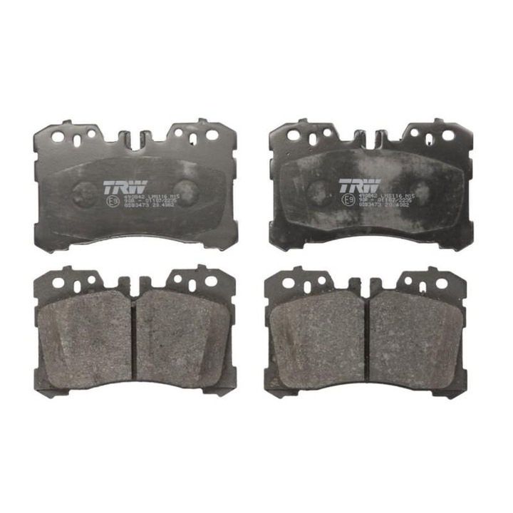 Комплект спирачни накладки, дискова спирачка Lexus LS 2006-> UVF4, USF4, F4 GDB3473