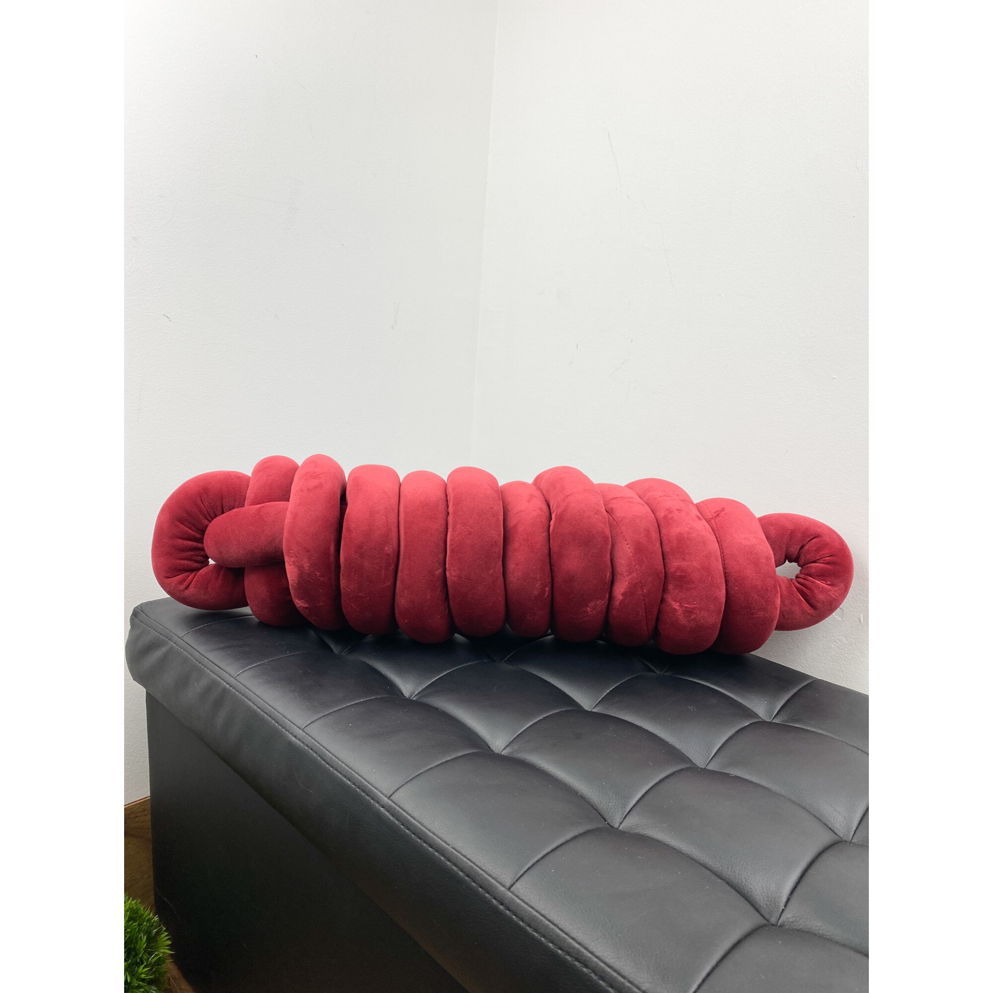 Csomó párna bordó 90cm Csomó párna bordó 90cm