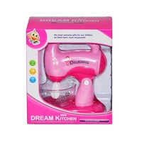 Jucarie de rol, Mixer, Mini Dream Kitchen, cu lumini si sunete, Roz
