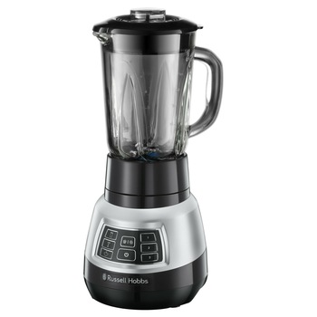 Blender Russell Hobbs Velocity Pro 25720-56, 1000 W, 1.5 l, Negru/Argintiu Blender Russell Hobbs Velocity Pro 25720-56, 1000 W, 1.5 l, Negru/Argintiu