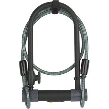 Antifurt bicicleta Yale, tip U + cablu, cu cheie Antifurt bicicleta Yale, tip U + cablu, cu cheie