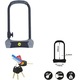 Antifurt bicicleta Yale Maximum Security, tip U, cu cheie