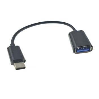 Cablu adaptor OTG , Cablexpert 09754, USB 2.0 mama la USB tip C tata, lungime 10 cm, negru Cablu adaptor OTG , Cablexpert 09754, USB 2.0 mama la USB tip C tata, lungime 10 cm, negru