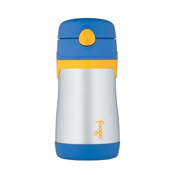 Termos pentru bebelusi, Thermos, otel inoxidabil, 290 ml, Albastru Termos pentru bebelusi, Thermos, otel inoxidabil, 290 ml, Albastru