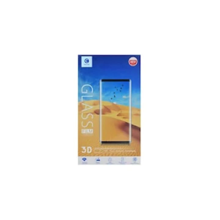 MOCOLO Samsung Galaxy S20 Ultra 5G (SM-G988B) képernyővédő üveg (3D full cover, full glue, íves, karcálló, 9H), Fekete