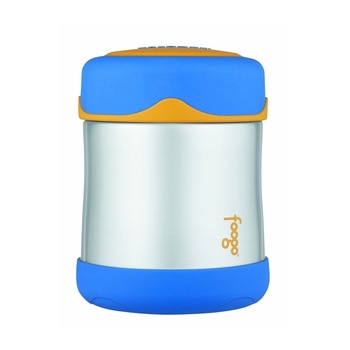 Termos pentru mancare solida, pentru bebelusi, Thermos, otel inoxidabil, 290 ml, Albastru Termos pentru mancare solida, pentru bebelusi, Thermos, otel inoxidabil, 290 ml, Albastru