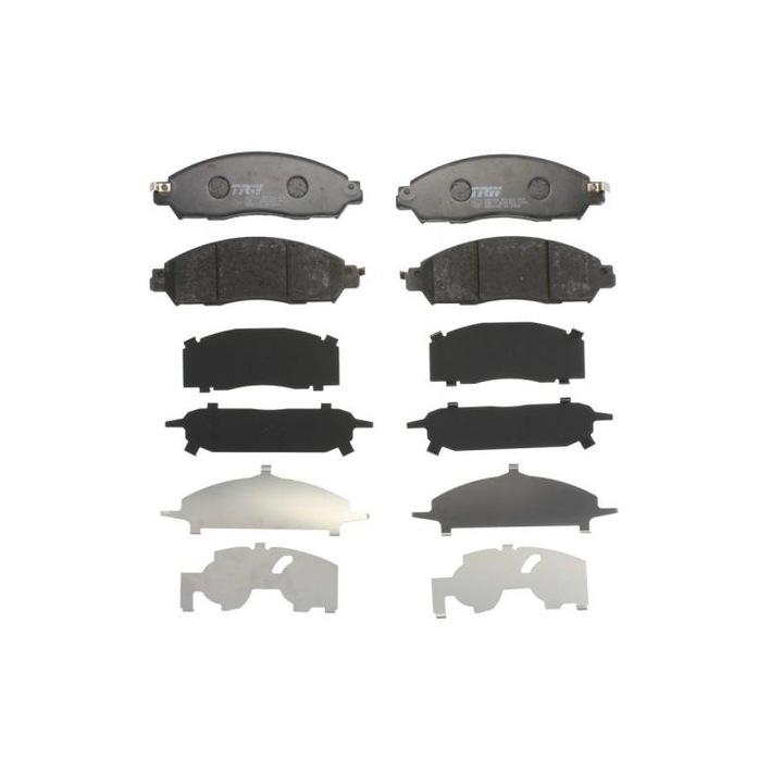 Fékbetét készlet, tárcsafék Nissan Navara NP300 PICKUP (2015->) [D23] GDB2182