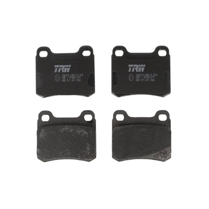 Комплект накладки, дискови спирачки Mercedes COUPE 1987-1993 C124 GDB911