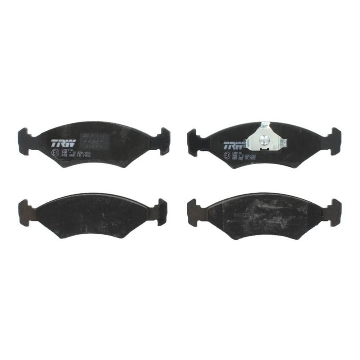 Комплект спирачни накладки, дискови спирачки Ford ESCORT 81 1981-1986 AVA GDB255