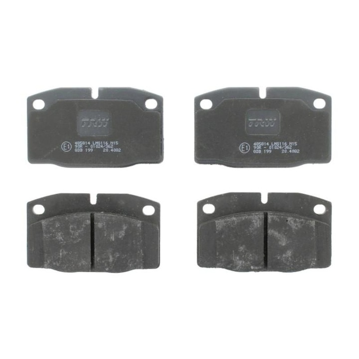 Fékbetét készlet, tárcsafék Opel Ascona B 1975-1981 81,86,87,88 GDB199