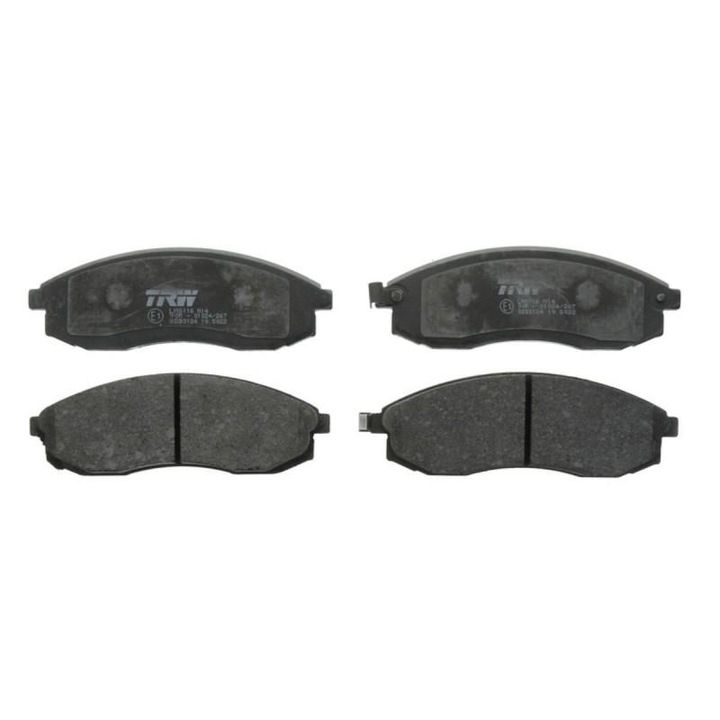 Комплект спирачни накладки, дискова спирачка Mitsubishi L200 1996-2007 K7 T, K6 T GDB3124